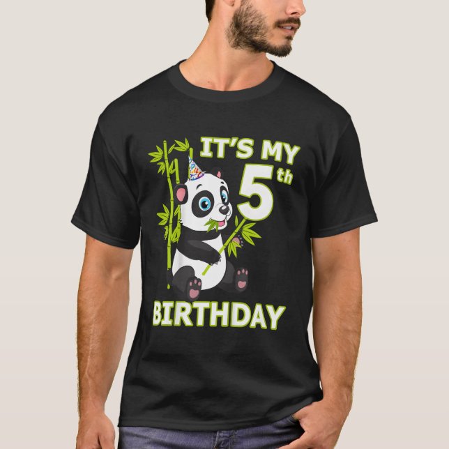T-shirt Panda 5E I M 5 Ns (Devant)