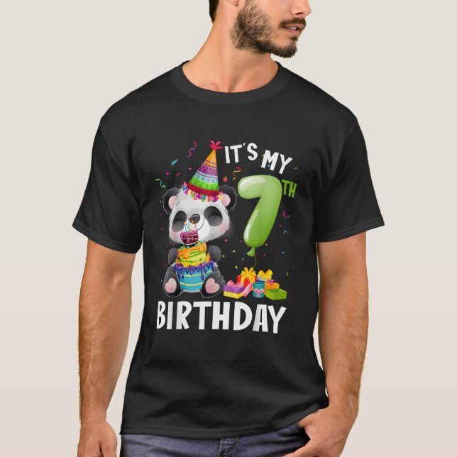 T-shirt Panda 7E I M 7 Ns (Devant)