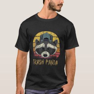 T-shirt Panda à ordures Raccoon