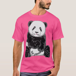 T-shirt Panda amusant