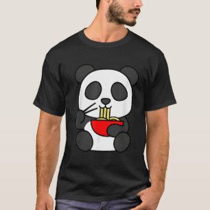 T-shirt Panda animal adorable Ra nouilles japonaises