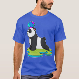 T-shirt Panda au Yoga Fitness