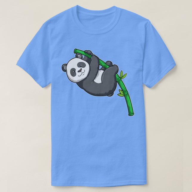 T-shirt Panda avec Bambou 3 (Design devant)