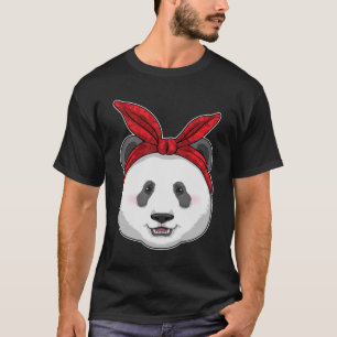T-shirt Panda avec Bandana