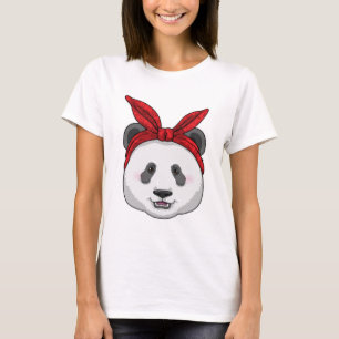 T-shirt Panda avec Bandana