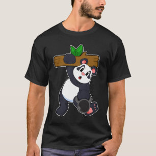 T-shirt Panda avec bois à l'entraînement Force