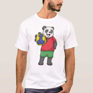 T-shirt Panda avec Handball Sports