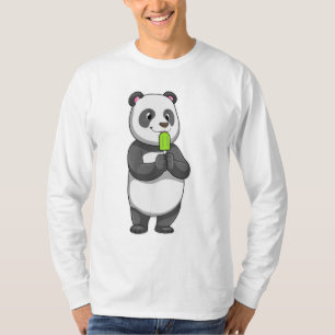 T-shirt Panda avec Popsicle