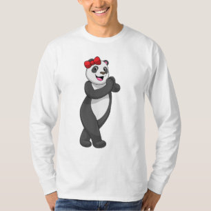 T-shirt Panda avec ruban
