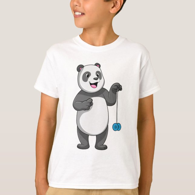 T-shirt Panda avec Yo-yo (Devant)