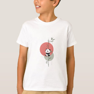 T-shirt Panda Bambou Enfants Grimpeurs