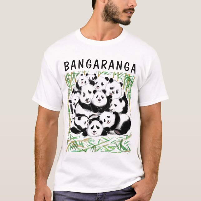 T-Shirt Panda Bangaranga (Devant)