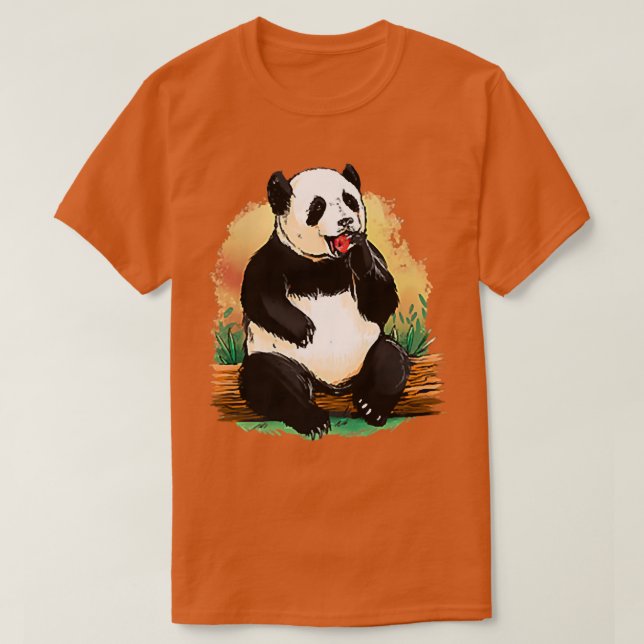 T-shirt Panda Bear Cute Premium  (Design devant)
