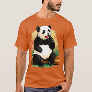 T-shirt Panda Bear Cute Premium 