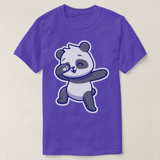T-shirt Panda bear Dabbing Cute Panda, Panda Love Premiu (Design devant)