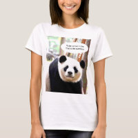 Panda Bear Shakespeare Citation d'élégantes femmes