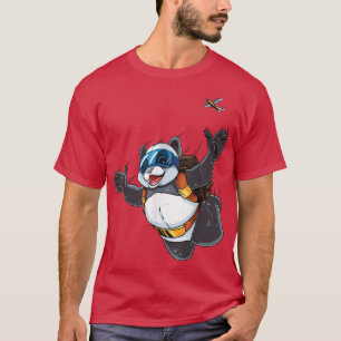 T-shirt Panda Bear Sky Plongée - Endanged Adrenaline Seek