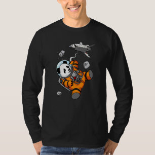 T-shirt Panda Bear Space Astronaut Animal Enfants Filles G