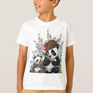T-shirt Panda Bear USA