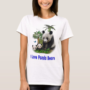 T-shirt Panda Bears