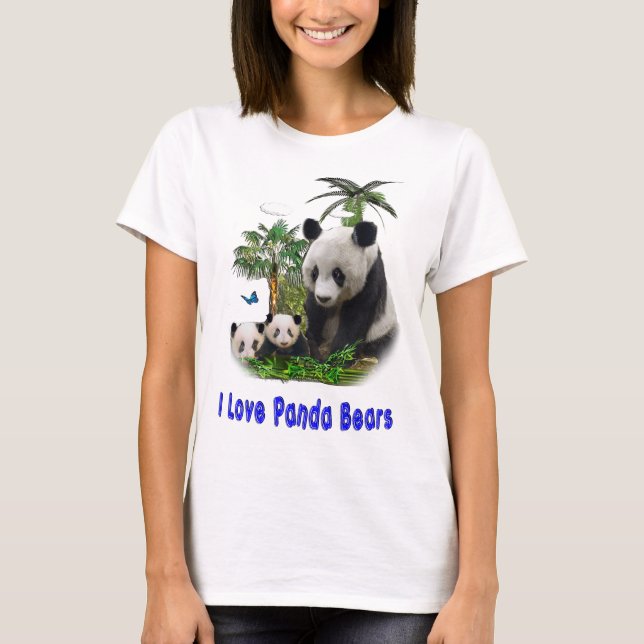 T-shirt Panda Bears (Devant)