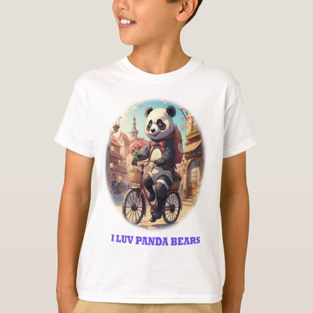 T-shirt Panda Bears (Devant)