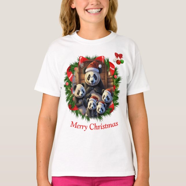 T-shirt Panda Bears (Devant)