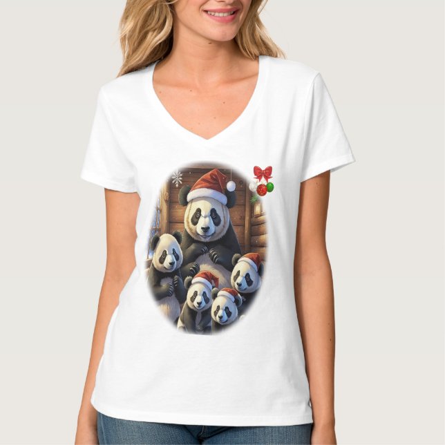 T-shirt Panda Bears (Devant)