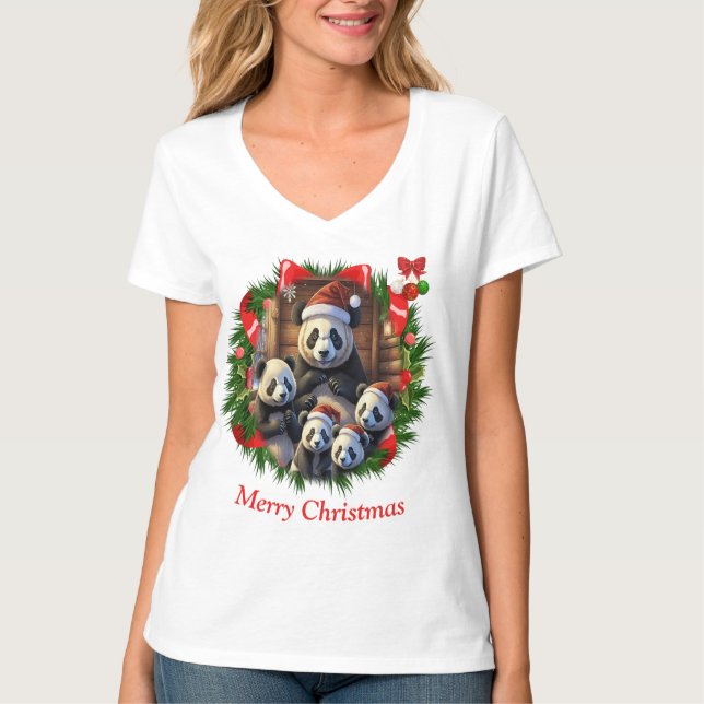 T-shirt Panda Bears (Devant)