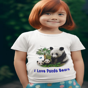 T-shirt Panda Bears