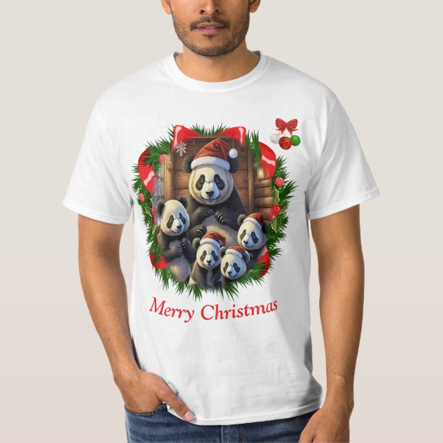 T-shirt Panda Bears (Devant)