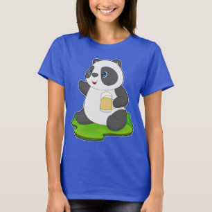 T-shirt Panda Beer
