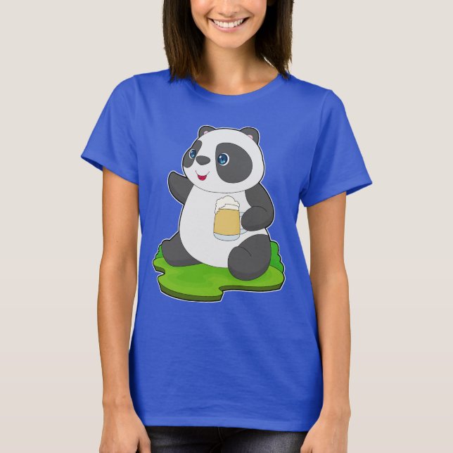 T-shirt Panda Beer (Devant)
