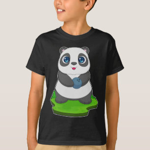T-shirt Panda Bowling