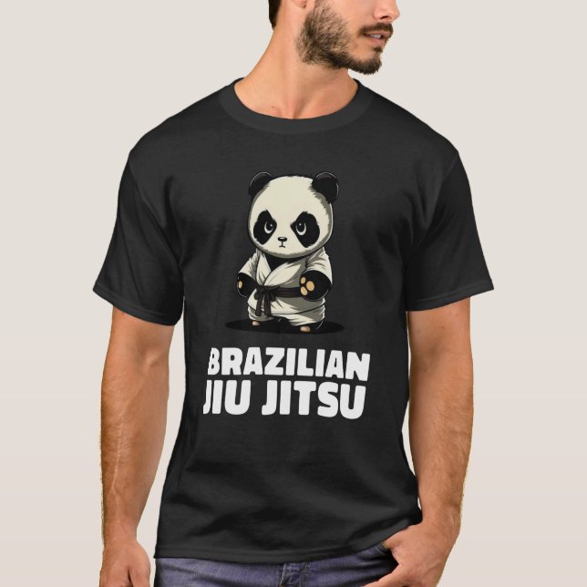 T-shirt Panda brésilien Jiu Jitsu et Grappling (Devant)