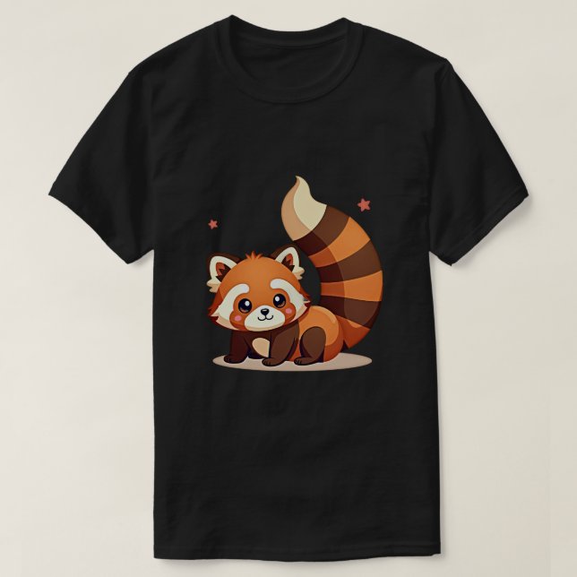 T-shirt Panda Cannelle (Design devant)