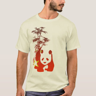 T-shirt Panda chinois