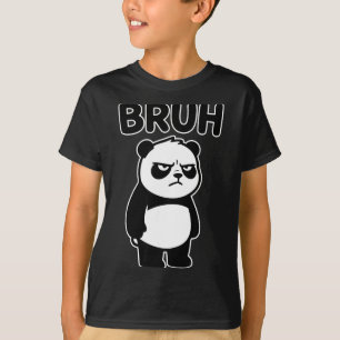 T-shirt Panda Cool Bruh Hommes Femmes Enfants Adolescents