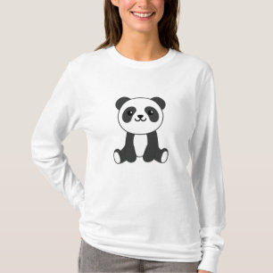 T-shirt Panda Cute Animals