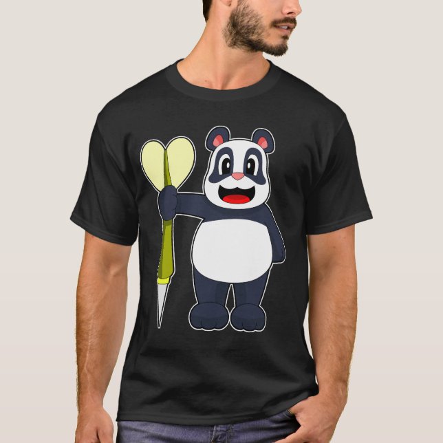 T-shirt Panda Darts Dart (Devant)