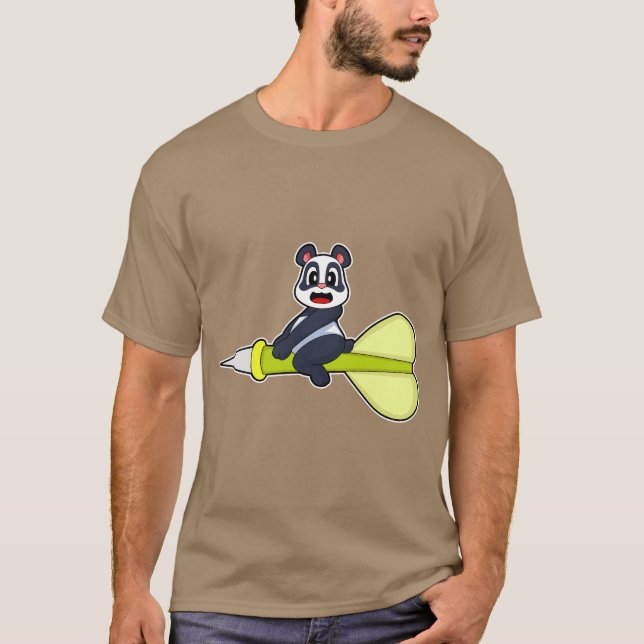 T-shirt Panda Darts Dart (Devant)