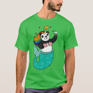 T-shirt Panda d'aspect