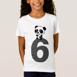 T-shirt PANDA DE 6 ANS