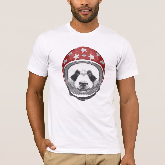 T-shirt Panda de casse-cou (Devant)