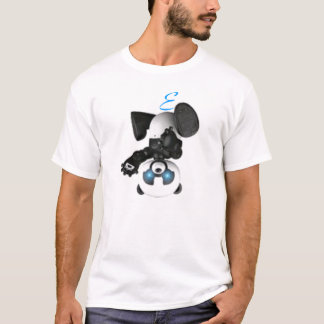 T-shirt Panda de cyborg ; Einar