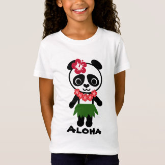 T-Shirt Panda de danse polynésienne - bébé de filles -