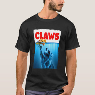 T-shirt Panda De Déchets De Vis Pour Raccoon