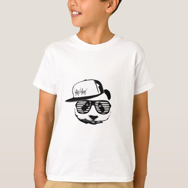 T-shirt Panda de ghetto (Devant)