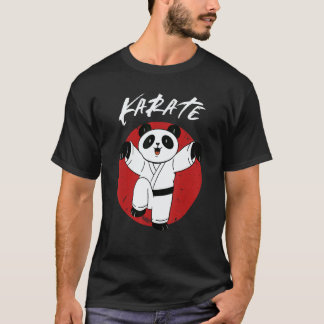 T-shirt Panda de karaté classique