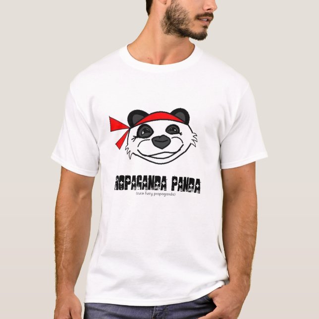 T-SHIRT PANDA DE PROPAGANDE (Devant)